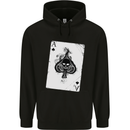 Smokinig Ace of Spades Skull Biker Heay Metal Childrens Kids Hoodie Black