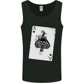 Smokinig Ace of Spades Skull Biker Heay Metal Mens Vest Tank Top Black