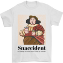 Snaccident Funny Junk Food Diet Weight Loss Mens T-Shirt 100% Cotton White