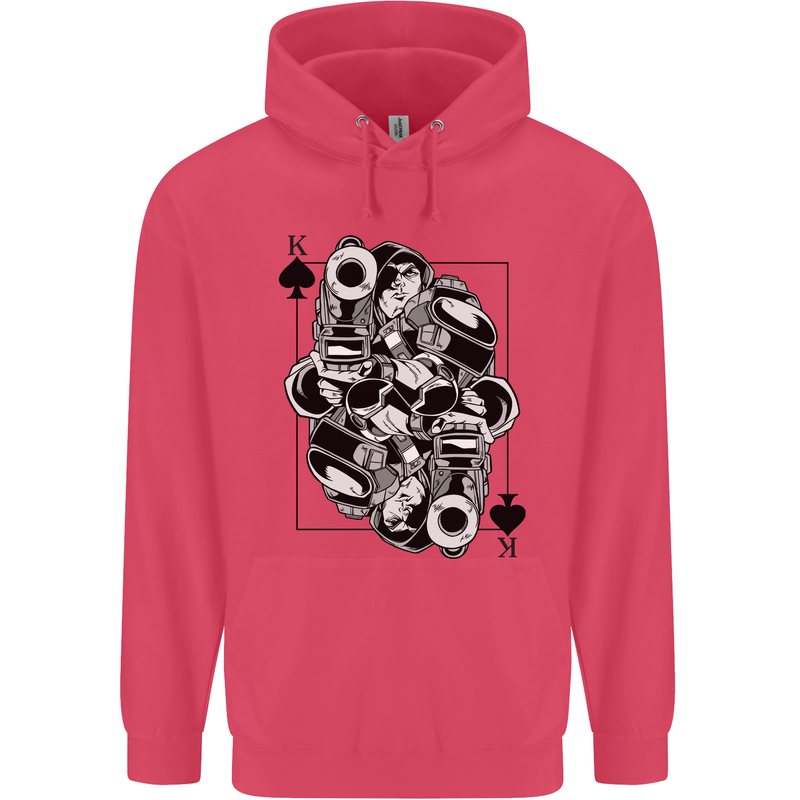 Sniper Card Military Army Special Forces Childrens Kids Hoodie Heliconia