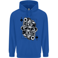 Sniper Card Military Army Special Forces Childrens Kids Hoodie Royal Blue