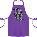 Sniper Card Military Army Special Forces Cotton Apron 100% Organic Purple