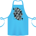 Sniper Card Military Army Special Forces Cotton Apron 100% Organic Turquoise
