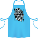 Sniper Card Military Army Special Forces Cotton Apron 100% Organic Turquoise