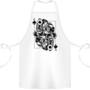 Sniper Card Military Army Special Forces Cotton Apron 100% Organic White