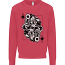 Sniper Card Military Army Special Forces Kids Sweatshirt Jumper Heliconia