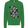 Sniper Card Military Army Special Forces Kids Sweatshirt Jumper Irish Green