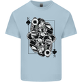 Sniper Card Military Army Special Forces Kids T-Shirt Childrens Light Blue