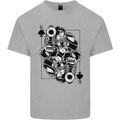Sniper Card Military Army Special Forces Kids T-Shirt Childrens Sports Grey