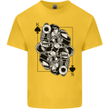 Sniper Card Military Army Special Forces Kids T-Shirt Childrens Yellow