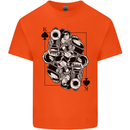 Sniper Card Military Army Special Forces Mens Cotton T-Shirt Tee Top Orange