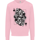 Sniper Card Military Army Special Forces Mens Sweatshirt Jumper Light Pink