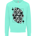Sniper Card Military Army Special Forces Mens Sweatshirt Jumper Peppermint