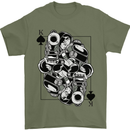 Sniper Card Military Army Special Forces Mens T-Shirt 100% Cotton Military Green