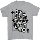 Sniper Card Military Army Special Forces Mens T-Shirt 100% Cotton Sports Grey