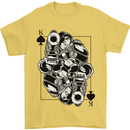 Sniper Card Military Army Special Forces Mens T-Shirt 100% Cotton Yellow