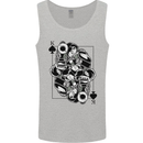 Sniper Card Military Army Special Forces Mens Vest Tank Top Sports Grey