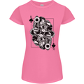 Sniper Card Military Army Special Forces Womens Petite Cut T-Shirt Azalea