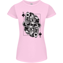 Sniper Card Military Army Special Forces Womens Petite Cut T-Shirt Light Pink