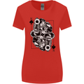 Sniper Card Military Army Special Forces Womens Wider Cut T-Shirt Red
