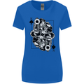Sniper Card Military Army Special Forces Womens Wider Cut T-Shirt Royal Blue
