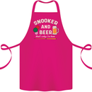 Snooker and Beer That's Why I'm Here Cotton Apron 100% Organic Pink