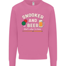 Snooker and Beer That's Why I'm Here Mens Sweatshirt Jumper Azalea