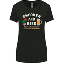 Snooker and Beer That's Why I'm Here Womens Wider Cut T-Shirt Black