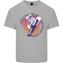 Snowboarding Dont Follow Me Funny Kids T-Shirt Childrens Sports Grey