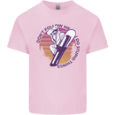 Snowboarding Dont Follow Me Funny Mens Cotton T-Shirt Tee Top Light Pink