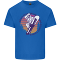 Snowboarding Dont Follow Me Funny Mens Cotton T-Shirt Tee Top Royal Blue