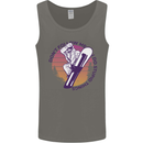 Snowboarding Dont Follow Me Funny Mens Vest Tank Top Charcoal