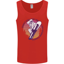Snowboarding Dont Follow Me Funny Mens Vest Tank Top Red