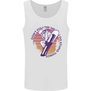 Snowboarding Dont Follow Me Funny Mens Vest Tank Top White