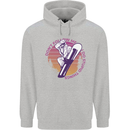 Snowboarding Funny Dont Follow Me Childrens Kids Hoodie Sports Grey