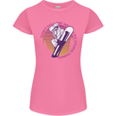 Snowboarding Funny Dont Follow Me Womens Petite Cut T-Shirt Azalea