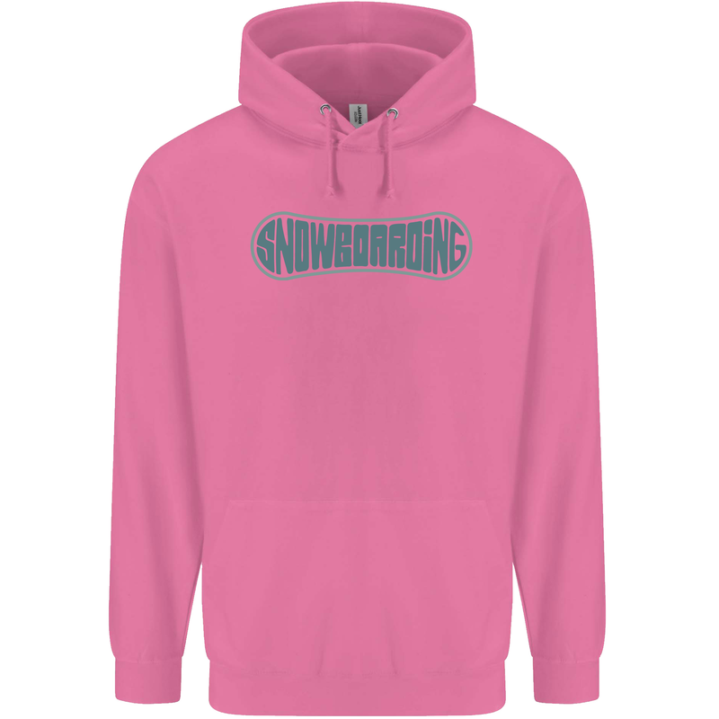 Snowboarding Snow Board Childrens Kids Hoodie Azalea