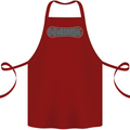 Snowboarding Snow Board Cotton Apron 100% Organic Maroon