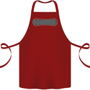 Snowboarding Snow Board Cotton Apron 100% Organic Maroon