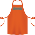 Snowboarding Snow Board Cotton Apron 100% Organic Orange