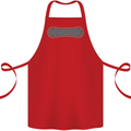 Snowboarding Snow Board Cotton Apron 100% Organic Red