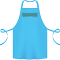 Snowboarding Snow Board Cotton Apron 100% Organic Turquoise