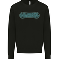 Snowboarding Snow Board Kids Sweatshirt Jumper Black