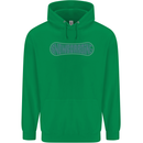 Snowboarding Snow Board Mens 80% Cotton Hoodie Irish Green