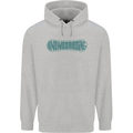 Snowboarding Snow Board Mens 80% Cotton Hoodie Sports Grey