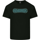 Snowboarding Snow Board Mens Cotton T-Shirt Tee Top Black