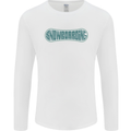 Snowboarding Snow Board Mens Long Sleeve T-Shirt White