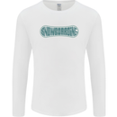 Snowboarding Snow Board Mens Long Sleeve T-Shirt White