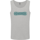 Snowboarding Snow Board Mens Vest Tank Top Sports Grey