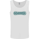 Snowboarding Snow Board Mens Vest Tank Top White